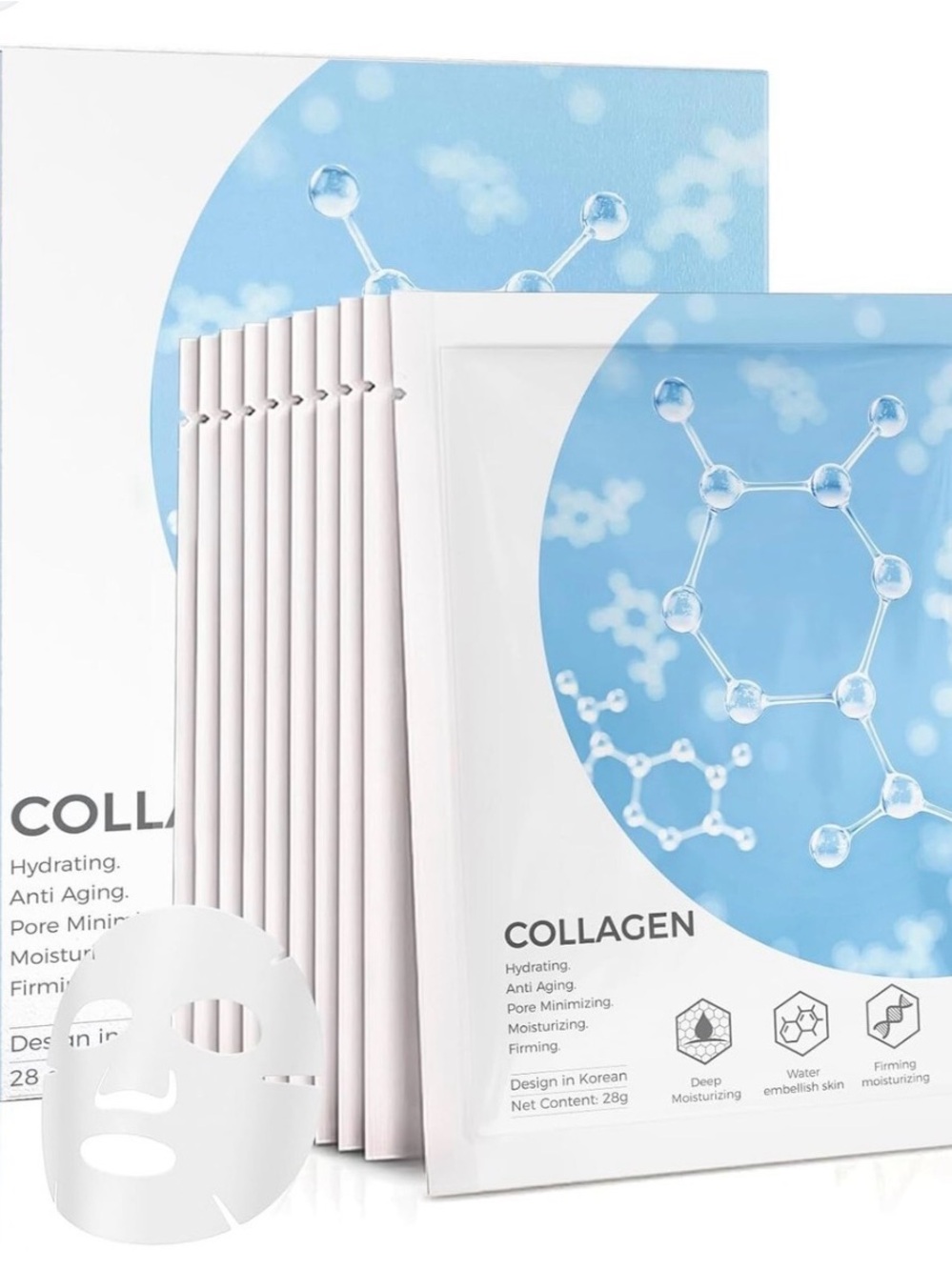 Collagen Hydrating Face Masks